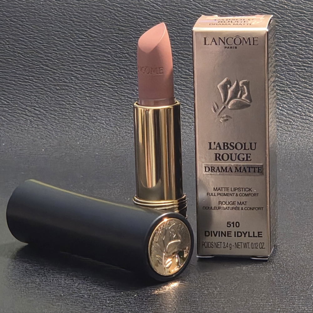 🎁Lancome L'Absolu Rouge Drama Matte Lipstick - Divine Idylle Color 510